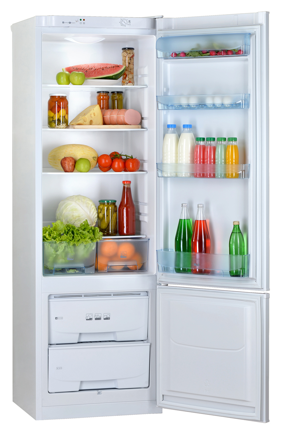 Холодильник двухкамерный POZIS RK-103 белый