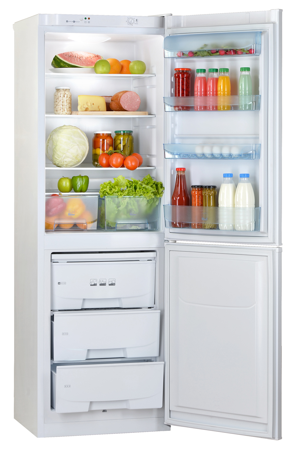 Холодильник двухкамерный POZIS RK-139 белый