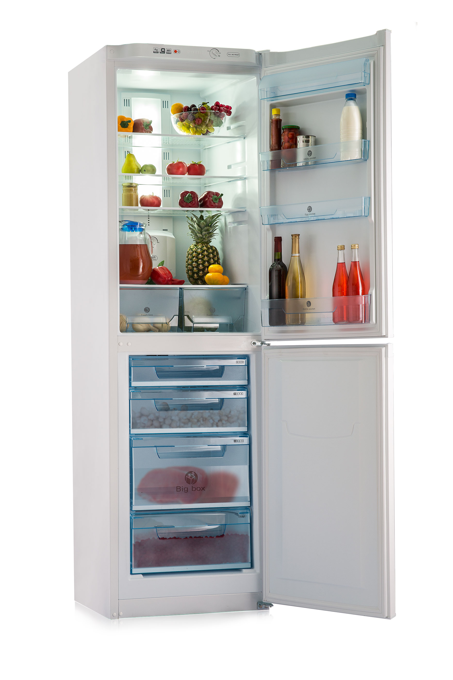 Холодильник двухкамерный POZIS RK FNF-172 w белый