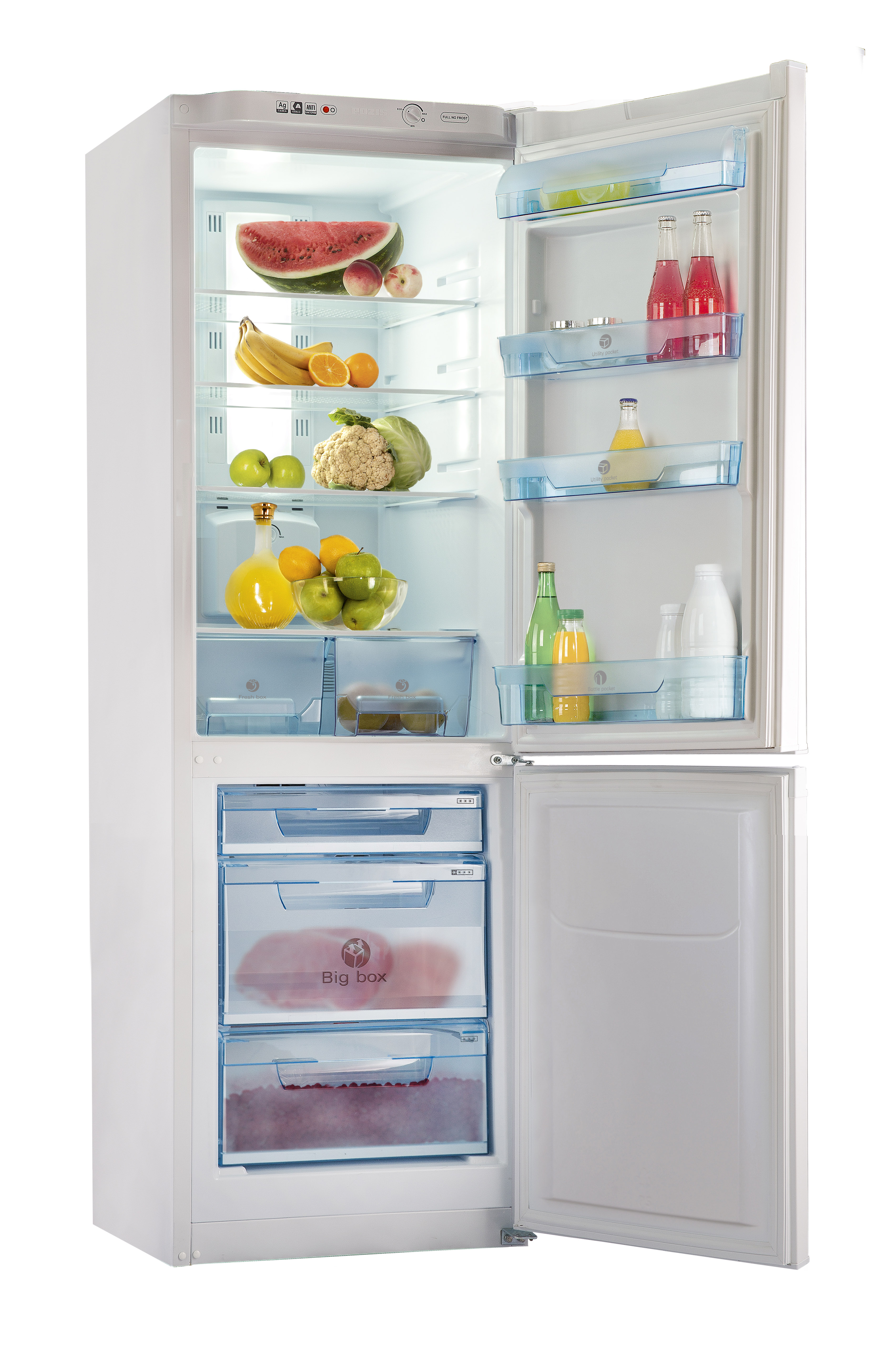 Холодильник двухкамерный POZIS RK FNF-170 w белый
