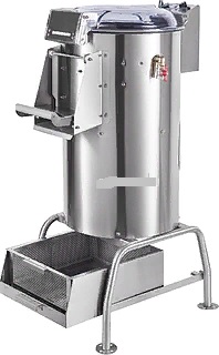 Машина картофелеочистительная кухонная АБАТ МКК-150-01, подставка, мезгосборник.