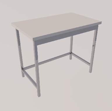 Стол для обвалки с поверхностью из полипропилена ОСП-14/7(850)